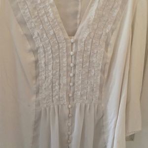 Ruffled blouse